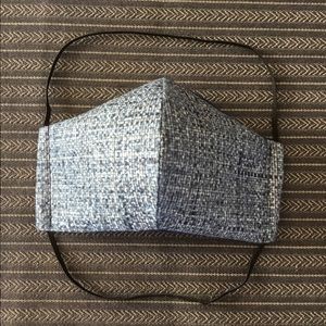 Tweed Pattern Face mask made in USA washable New